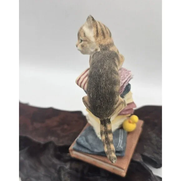 Country Artists Kitty Cat Figurine Hang in There cat lovers unique rare - Picture 3 of 12